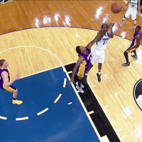 Los Lakers de Calderón claudican ante unos enchufados Timberwolves