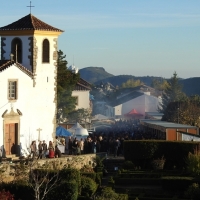 Ambiente en la XXXIII edición de la Feria de la Castaña de Marvao