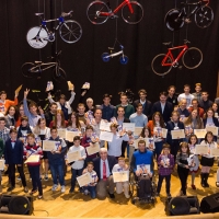 Noche de fiesta para el ciclismo extremeño en Mérida