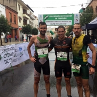 Fernández – Cortés y Rico, campeones de Extremadura de Duatlón Cros