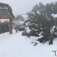 La nieve no se olvida de Las Villuercas