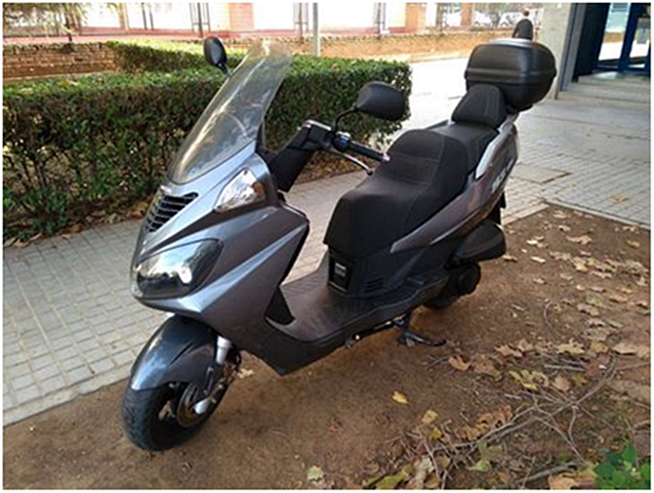 La Policía recupera una motocicleta sustraída