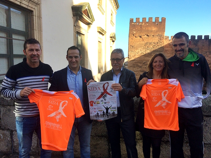 Cáceres correrá el domingo contra el SIDA