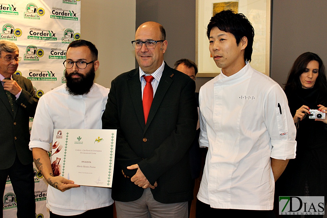El cocinero Mario Rodríguez consigue el premio Espiga Corderex