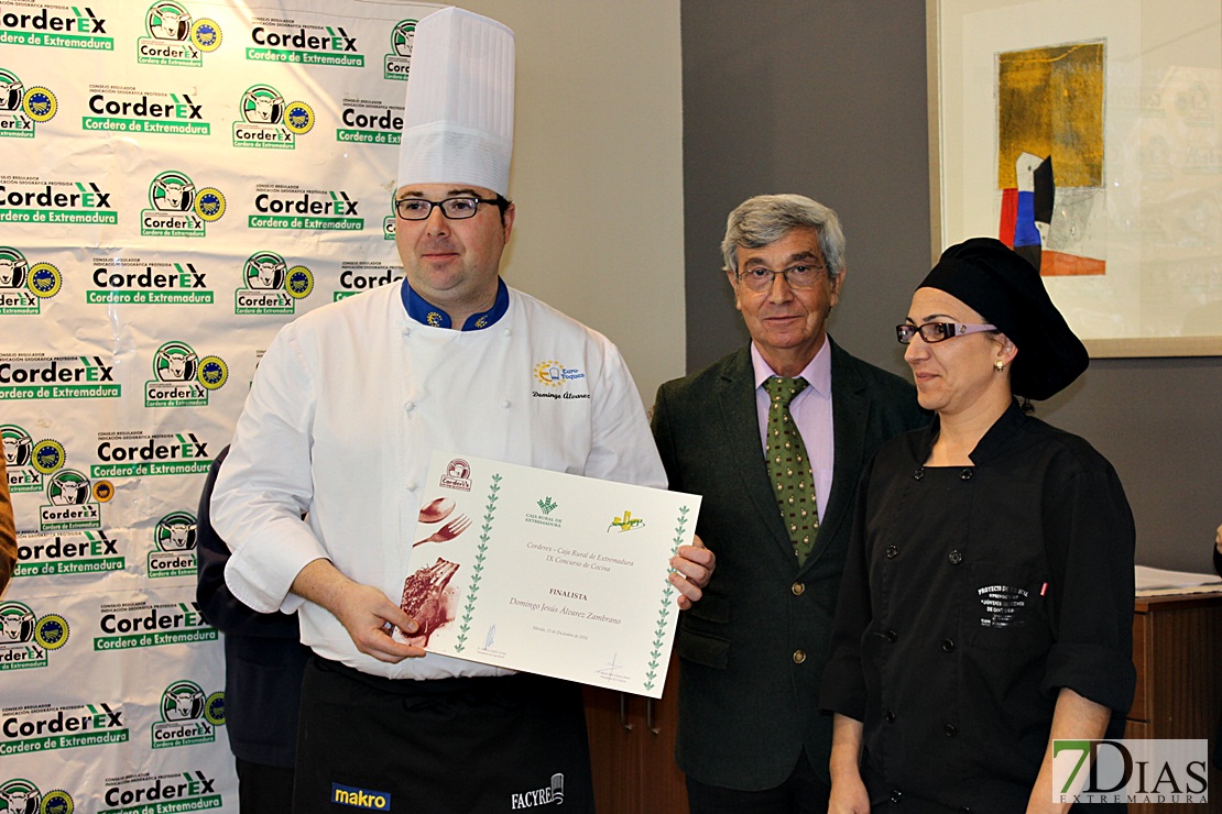 El cocinero Mario Rodríguez consigue el premio Espiga Corderex