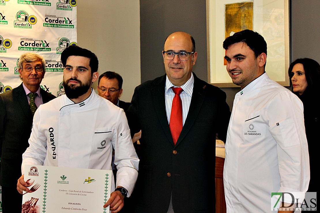El cocinero Mario Rodríguez consigue el premio Espiga Corderex