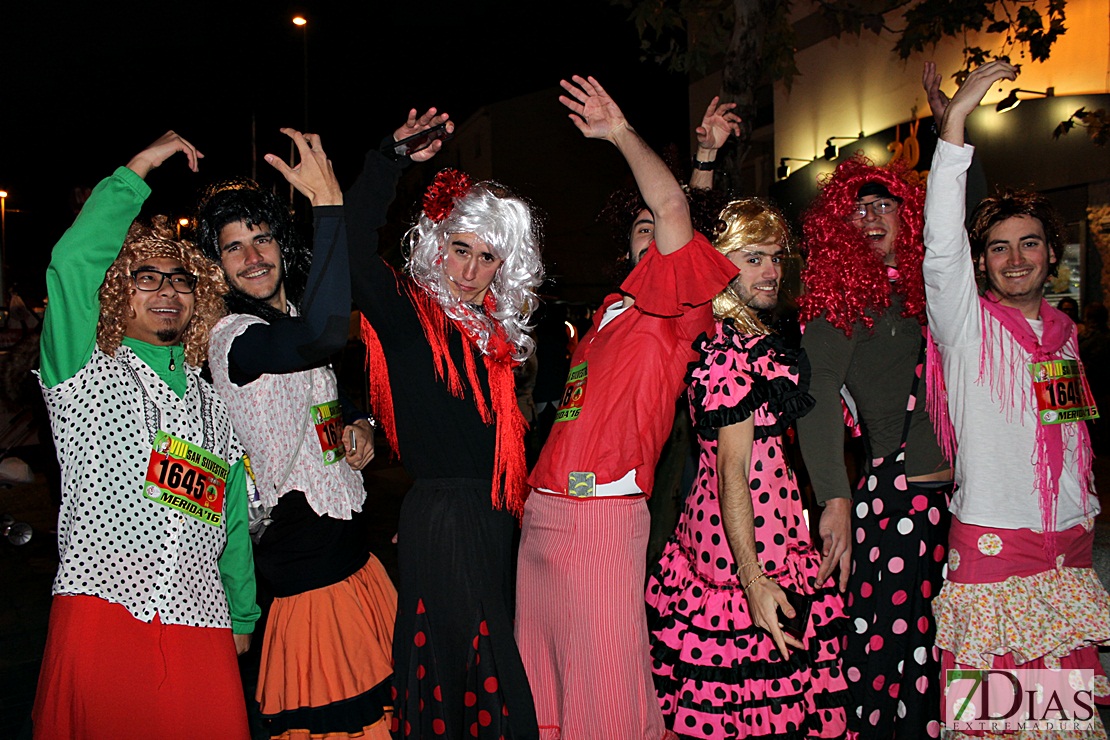 Imágenes de la San Silvestre de Mérida