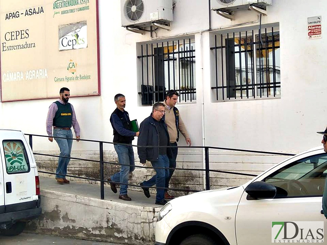La Audiencia Provincial confirma la prisión provisional para los dirigentes de UPA