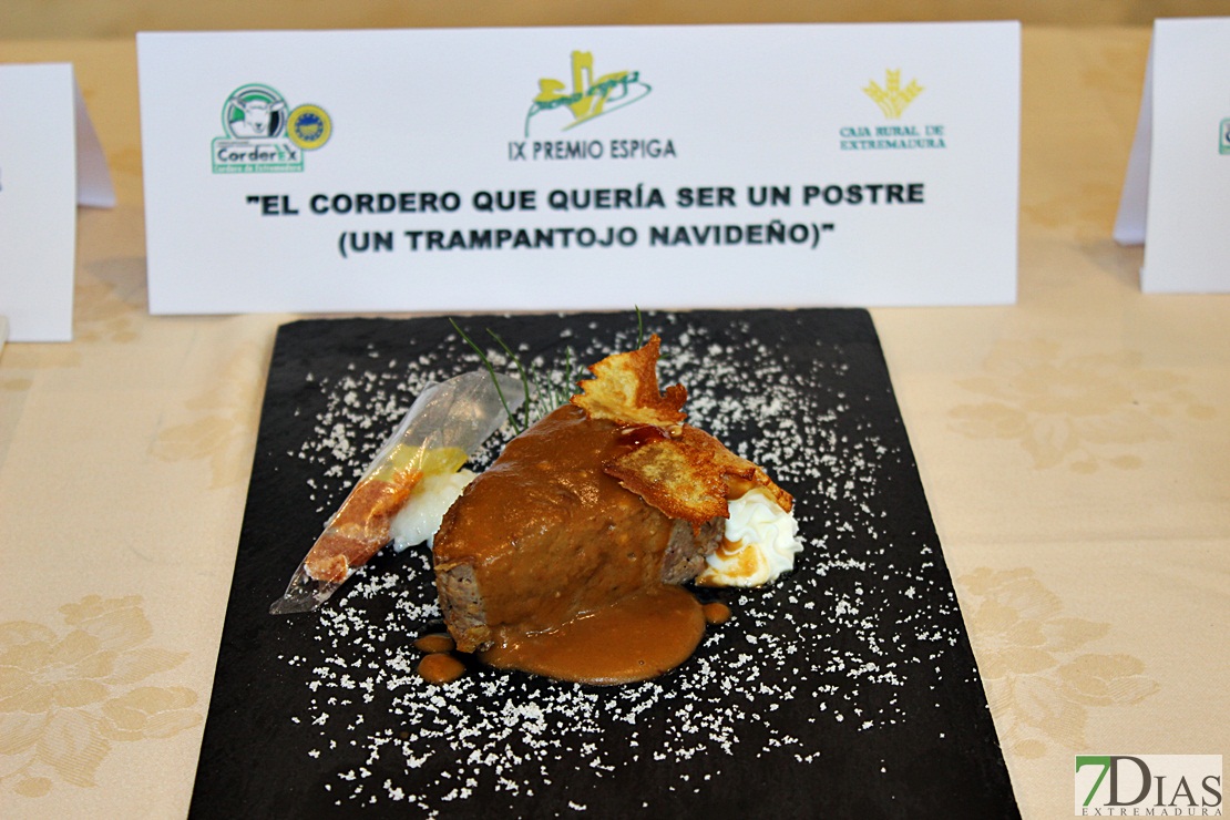 El cocinero Mario Rodríguez consigue el premio Espiga Corderex