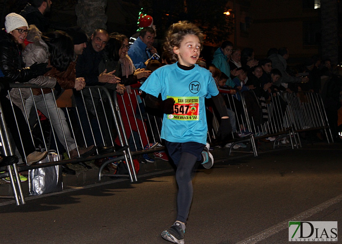 Imágenes de la San Silvestre de Mérida