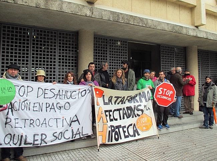 Los desahucios registran una bajada en el tercer trimestre