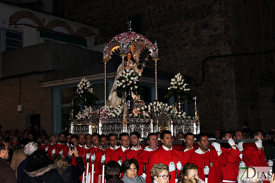 La Mártir Santa Eulalia procesiona por las calles de Mérida