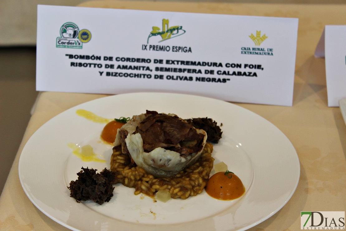 El cocinero Mario Rodríguez consigue el premio Espiga Corderex