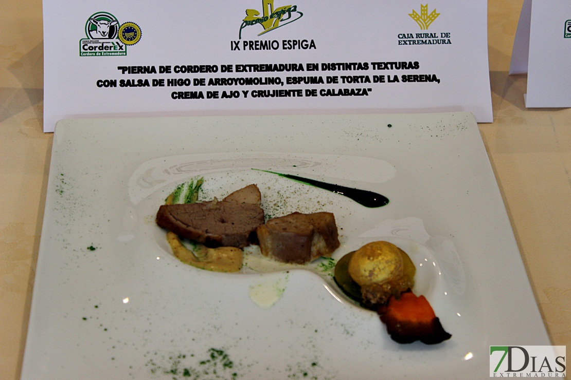 El cocinero Mario Rodríguez consigue el premio Espiga Corderex