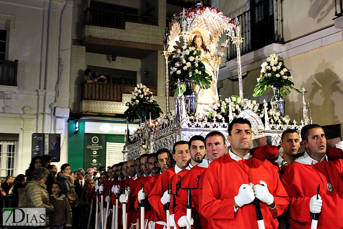 La Mártir Santa Eulalia procesiona por las calles de Mérida