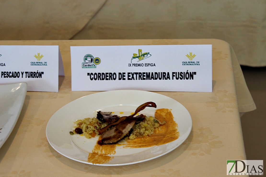 El cocinero Mario Rodríguez consigue el premio Espiga Corderex