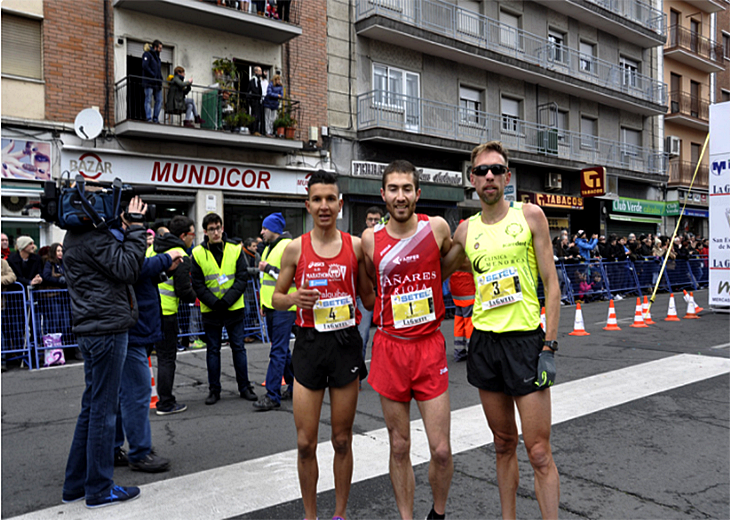 Un extremeño acaba en el podio de la San Silvestre Salmantina