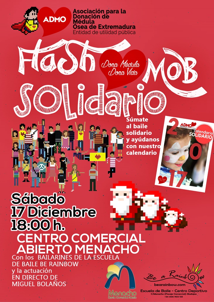 Flashmob en Menacho por la donación de médula ósea