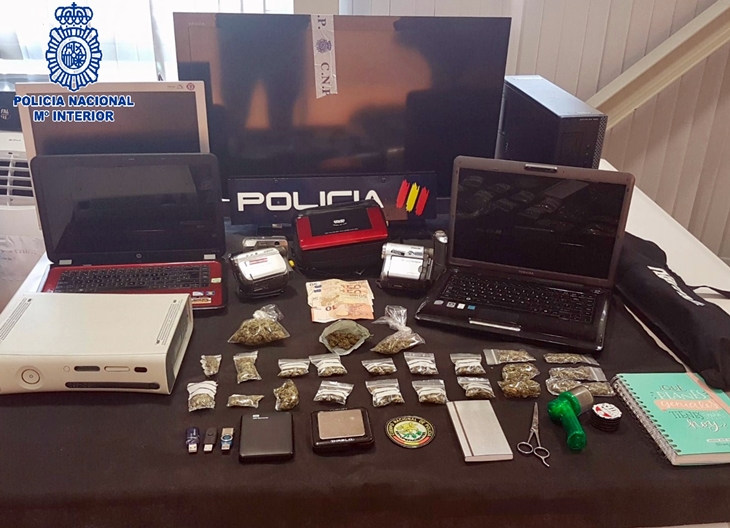 Cinco detenidos por vender droga a menores en zonas de ocio de Cáceres