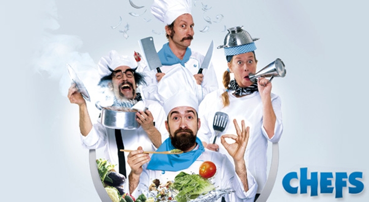 Gastronomía y diversión se unen en ‘Chefs’