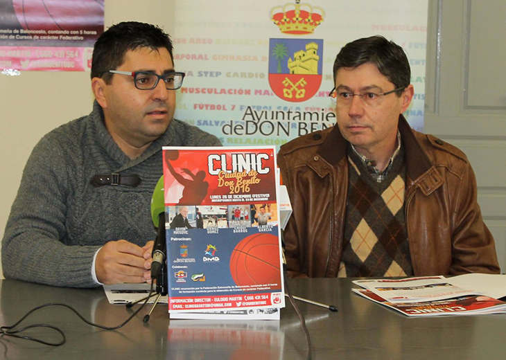 Don Benito albergará un clínic de Baloncesto