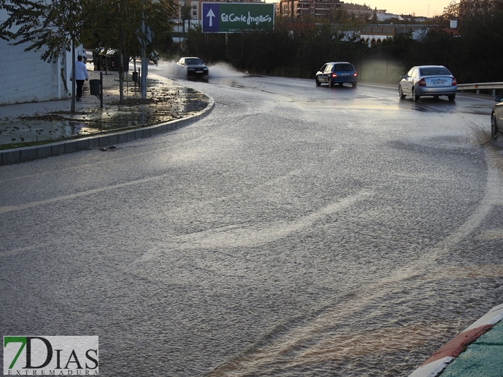 El subsuelo de Badajoz hace aguas