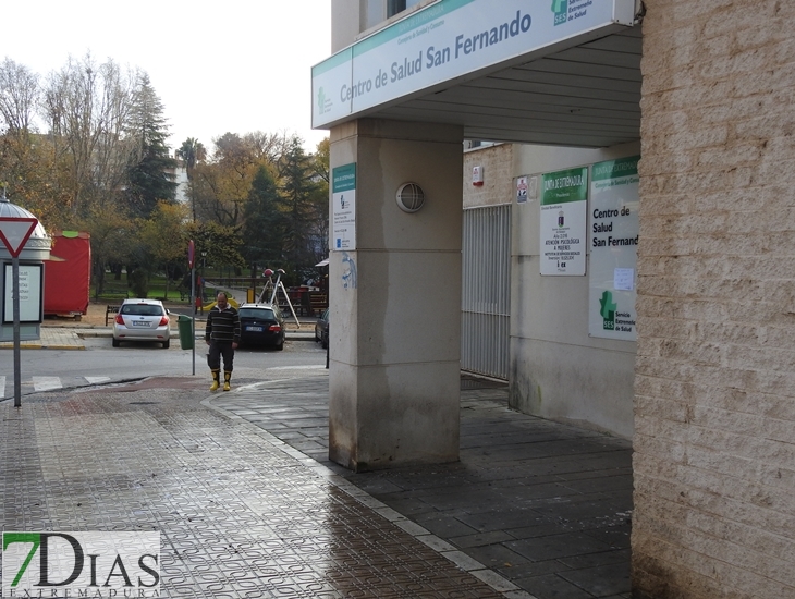 Una inundación obliga a cerrar el Centro de Salud de San Fernando (Badajoz)