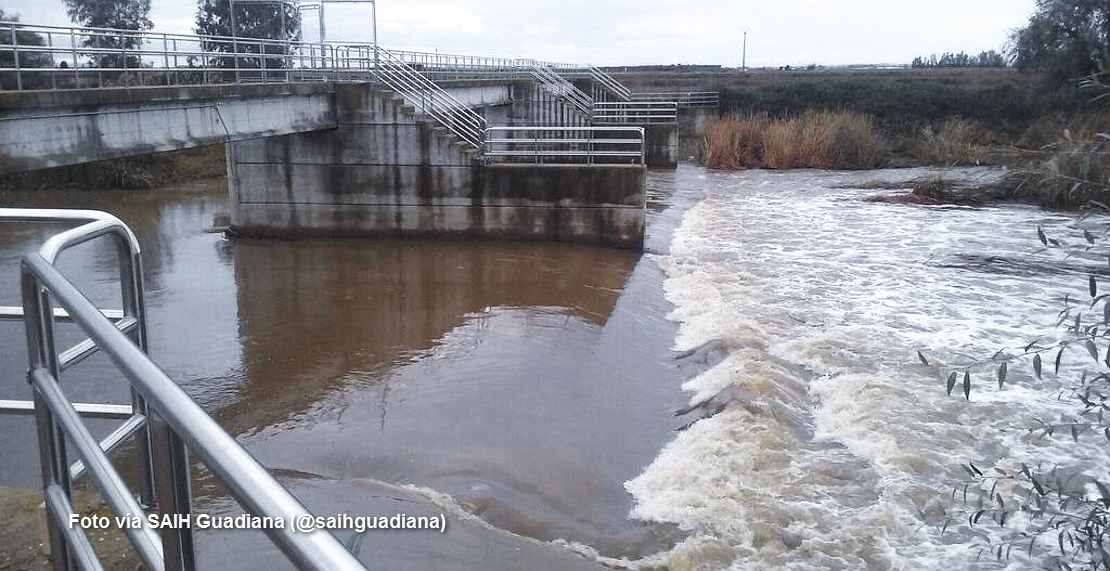 Notable subida de los embalses extremeños tras las últimas lluvias