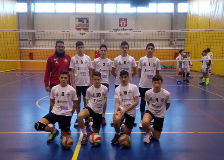 Gran actuación del AD Voleibol Ribera en la Copa de España