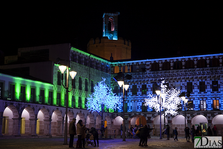 Luces navideñas de Badajoz. Un enfoque diferente