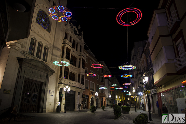 Luces navideñas de Badajoz. Un enfoque diferente