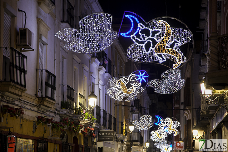 Luces navideñas de Badajoz. Un enfoque diferente