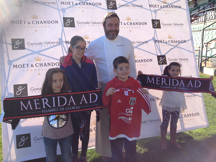 Éxito de participación en el masterchef del Mérida AD
