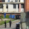 Imágenes de la redada policial de ayer en Los Colorines (Badajoz)