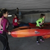 Imágenes de la travesía en Kayak por el Guadiana
