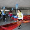Imágenes de la travesía en Kayak por el Guadiana