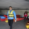 Imágenes de la travesía en Kayak por el Guadiana