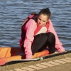 Imágenes de la travesía en Kayak por el Guadiana