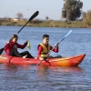 Imágenes de la travesía en Kayak por el Guadiana