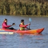 Imágenes de la travesía en Kayak por el Guadiana