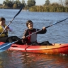 Imágenes de la travesía en Kayak por el Guadiana