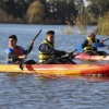 Imágenes de la travesía en Kayak por el Guadiana