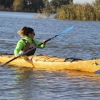 Imágenes de la travesía en Kayak por el Guadiana