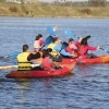 Imágenes de la travesía en Kayak por el Guadiana