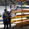 Imágenes de la travesía en Kayak por el Guadiana