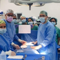 Extirpación de vesícula biliar número 1.000 en el Hospital Siberia Serena