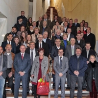 Diputación homenajea a los trabajadores que se han jubilado en 2016