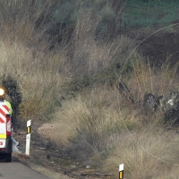 Dos vehículos accidentados esta mañana en las carreteras pacenses