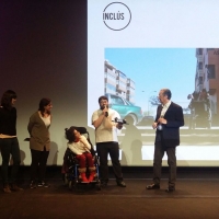 Aspace Cáceres premiada en el Festival INCLÚS de Barcelona