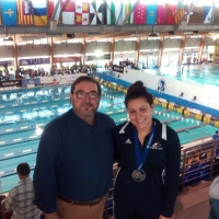 Paloma Marrero se cuelga tres platas en el nacional de piscina corta
